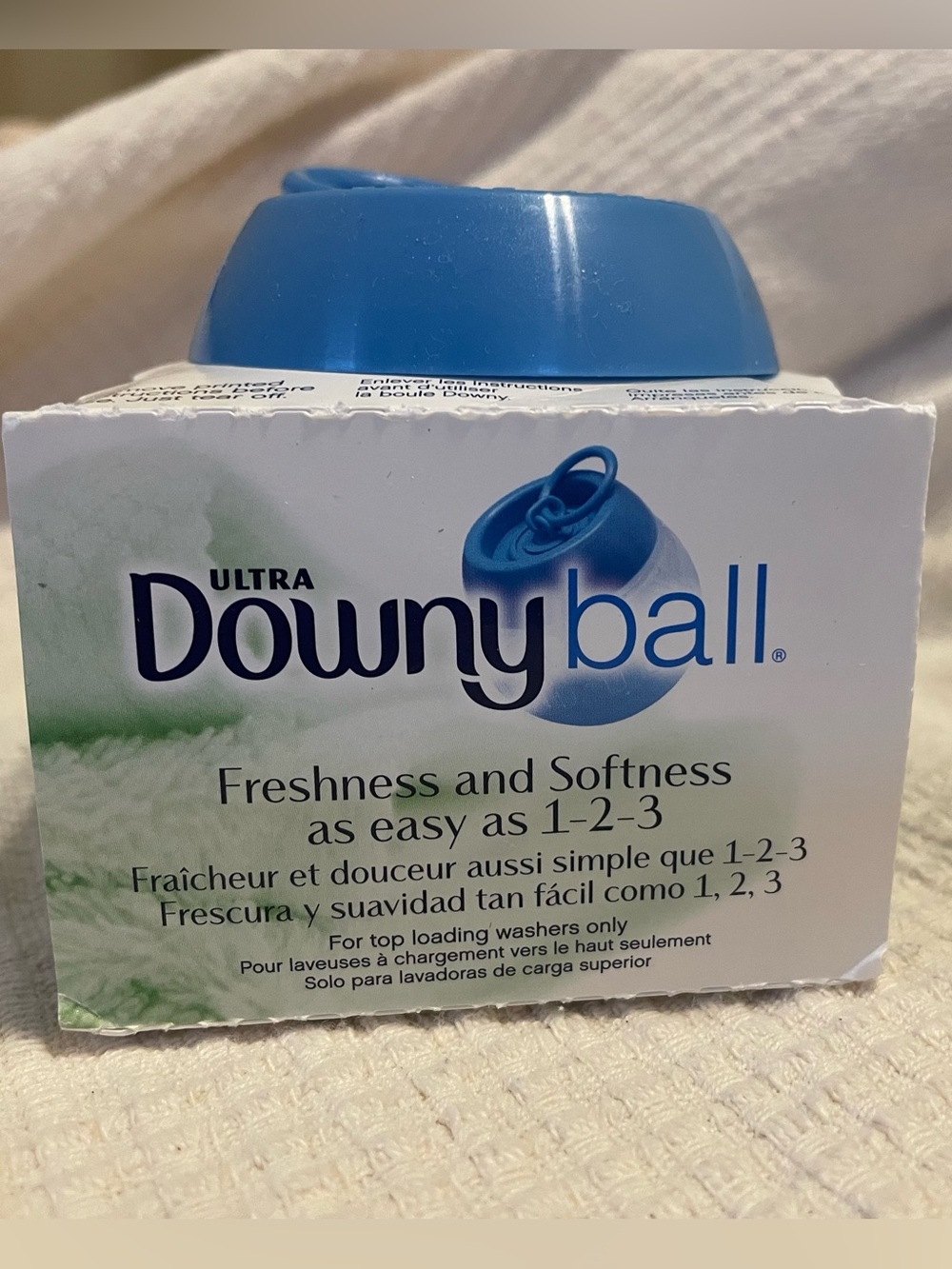 Downy Ball for top-loader laundry machine